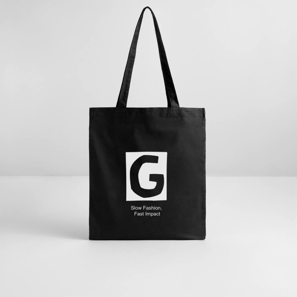 Stanley/Stella Bio-Stoffbeutel - Schwarz