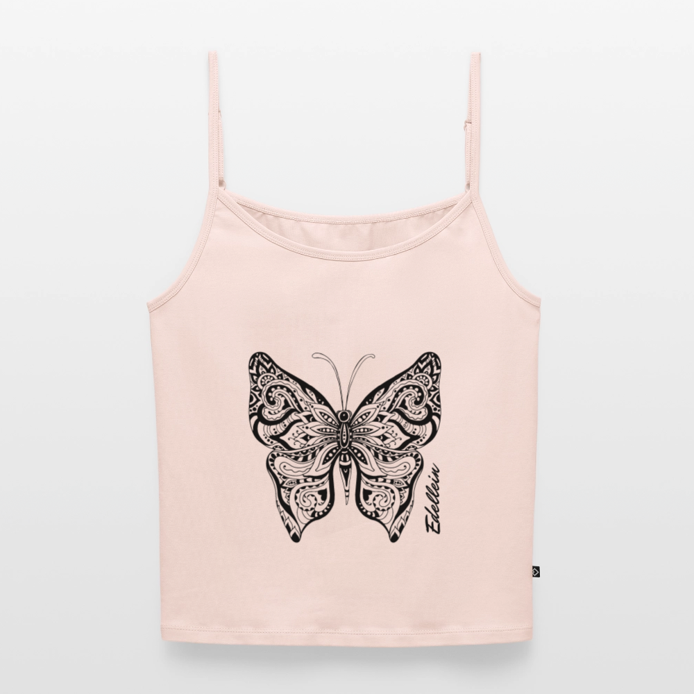 Frauen Spaghetti Tank Top - Puderrosa