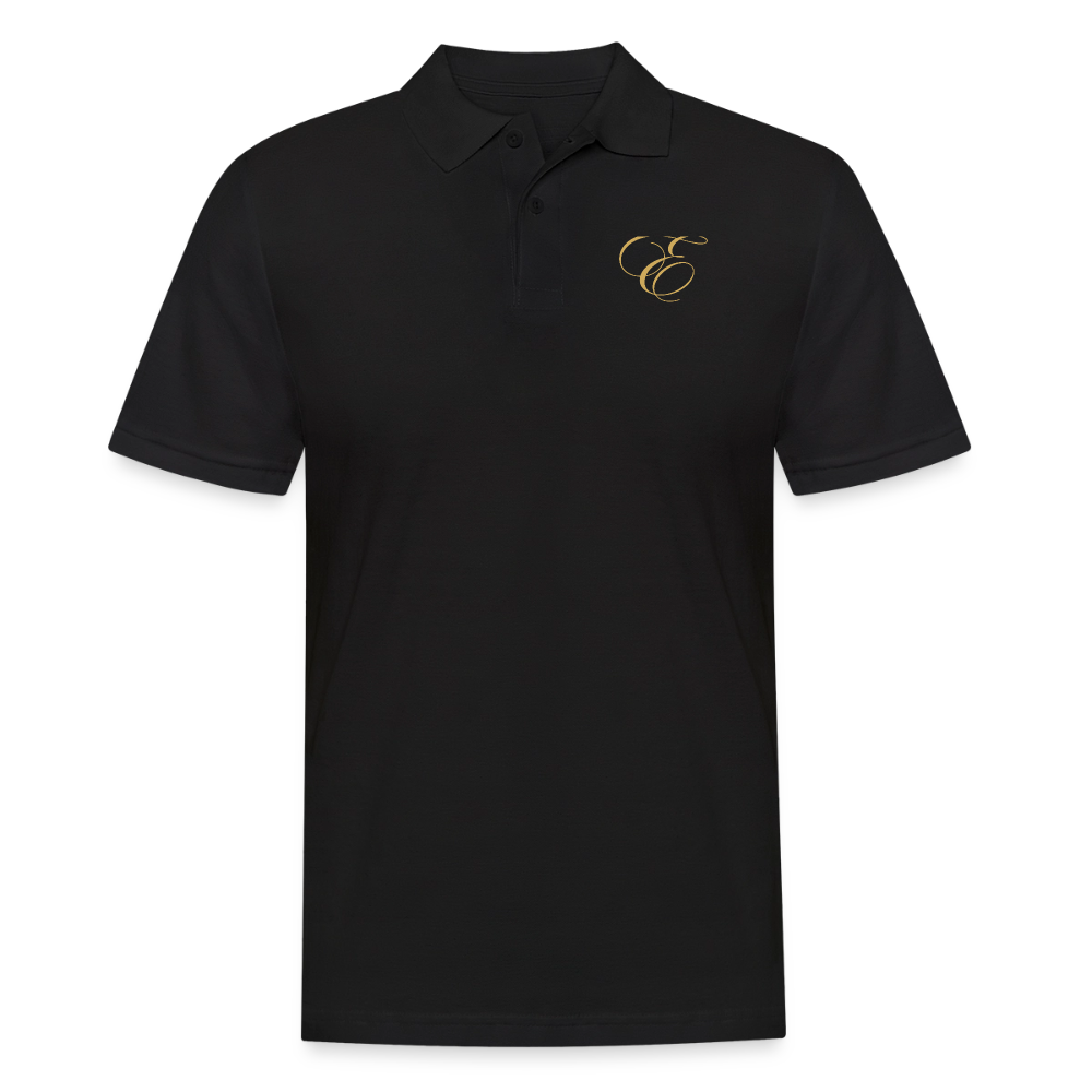 Männer Poloshirt - Schwarz