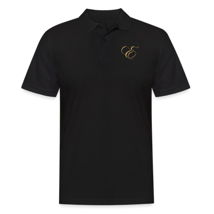 Männer Poloshirt - Schwarz