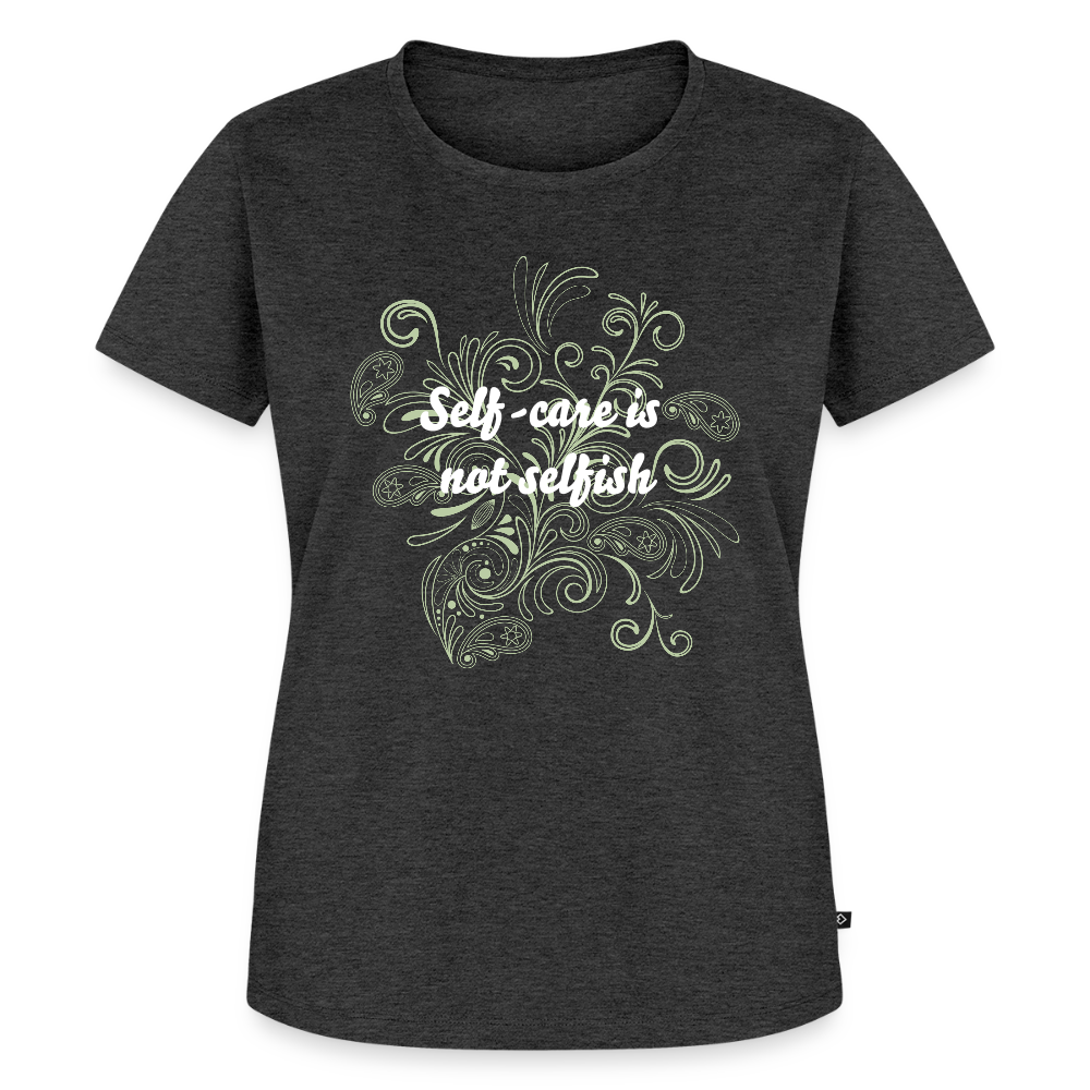 Frauen Premium T-Shirt - Anthrazit meliert