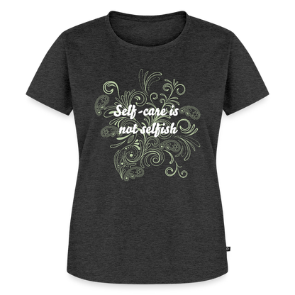 Frauen Premium T-Shirt - Anthrazit meliert