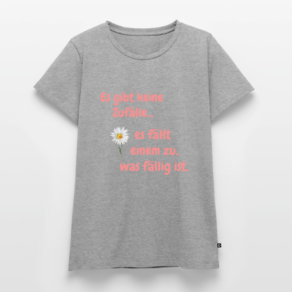 Frauen Premium T-Shirt - Grau meliert