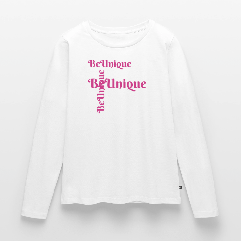 Frauen Premium Langarmshirt - Weiß