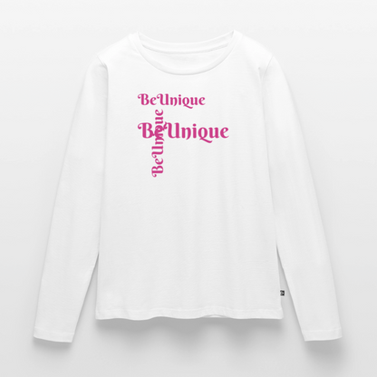 Frauen Premium Langarmshirt - Weiß