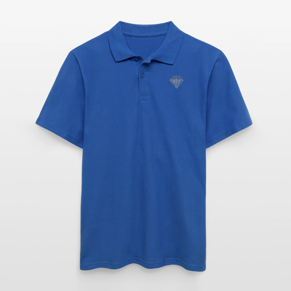 Männer Poloshirt - Royalblau