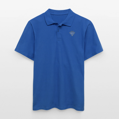 Männer Poloshirt - Royalblau