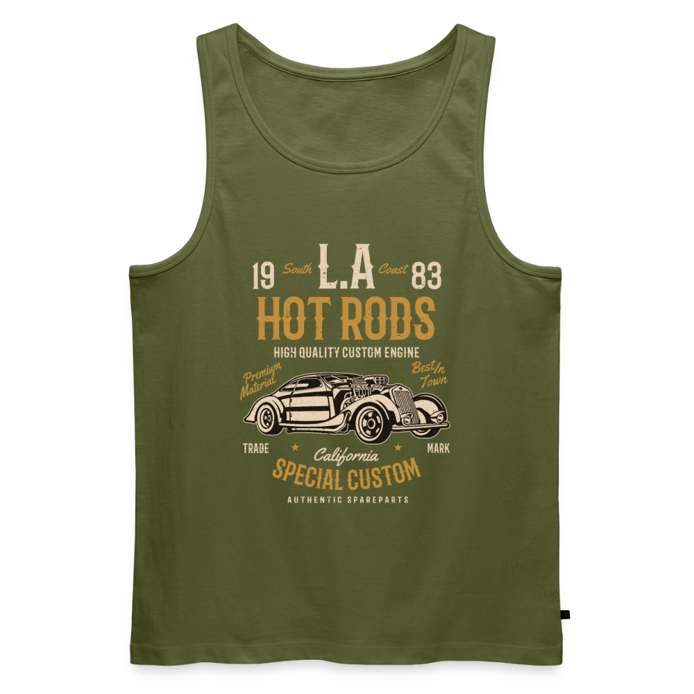 Männer Premium Tank Top - Khaki