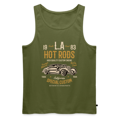 Männer Premium Tank Top - Khaki