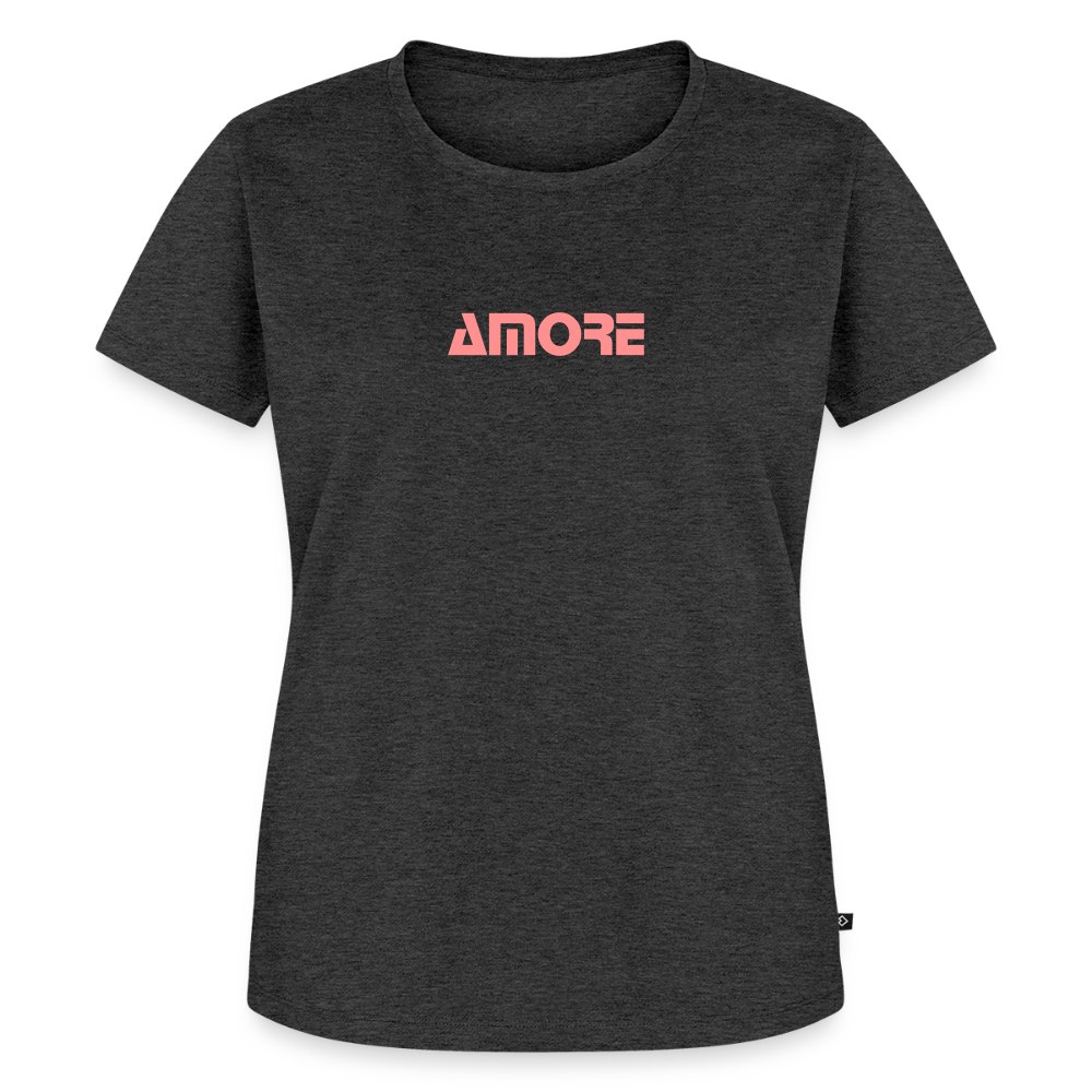 Frauen Premium T-Shirt - Anthrazit meliert