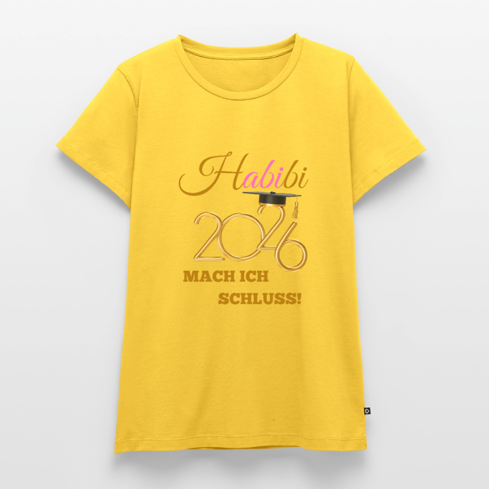 Frauen Premium T-Shirt - Gelb