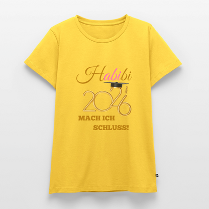 Frauen Premium T-Shirt - Gelb
