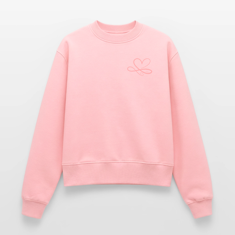 Relaxed Frauen Organic Sweatshirt - Rosa