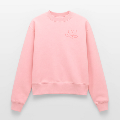 Relaxed Frauen Organic Sweatshirt - Rosa