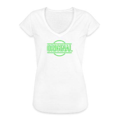 Frauen Vintage T-Shirt - Weiß