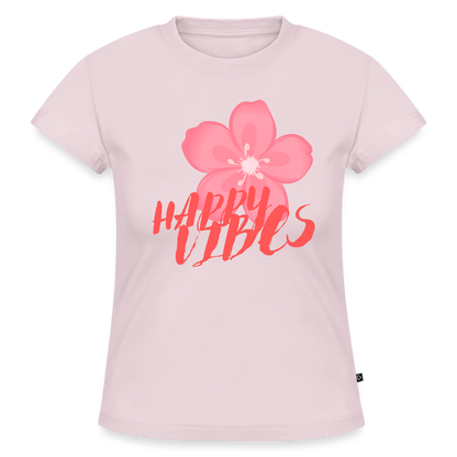 SLIM FIT Frauen Organic T-Shirt - Puderrosa