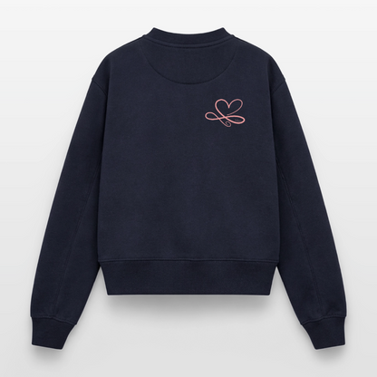 Relaxed Frauen Organic Sweatshirt - Navy