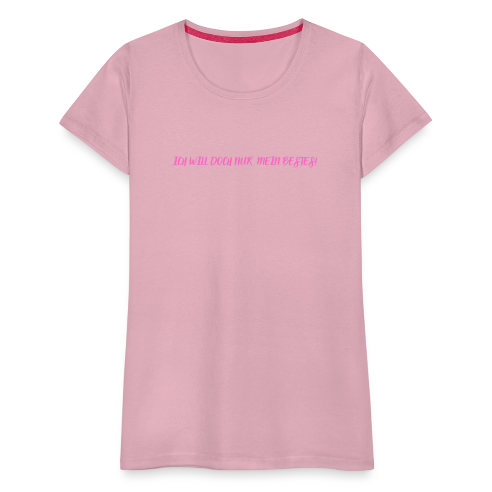 Frauen Premium T-Shirt - Hellrosa
