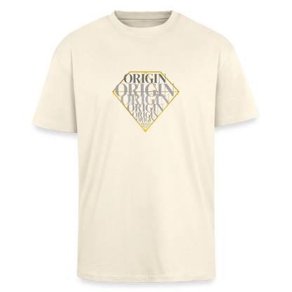 Oversized Heavyweight Unisex T-Shirt - Creme