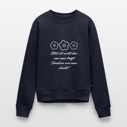 Frauen Premium Pullover - Navy