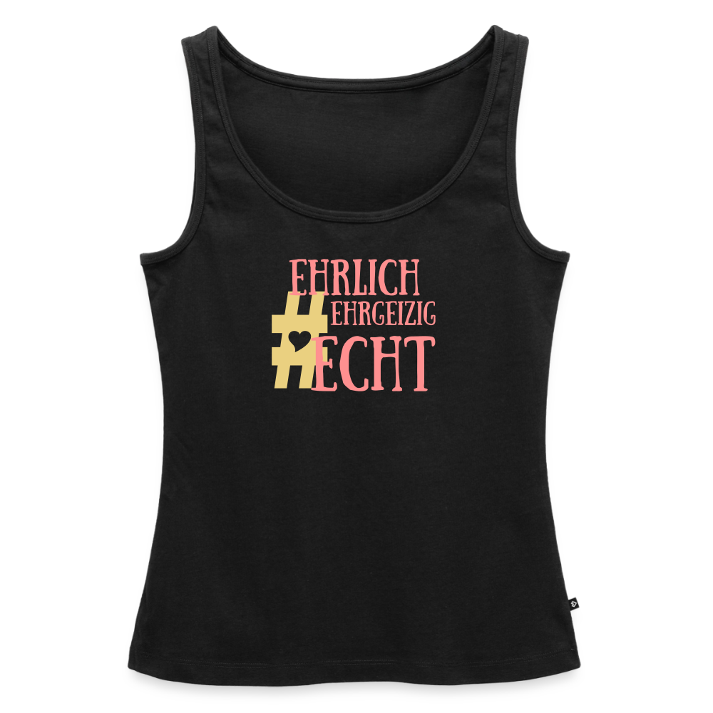 Frauen Premium Tank Top - Schwarz