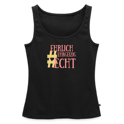 Frauen Premium Tank Top - Schwarz