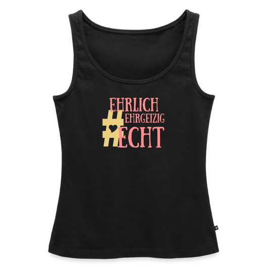 Frauen Premium Tank Top - Schwarz