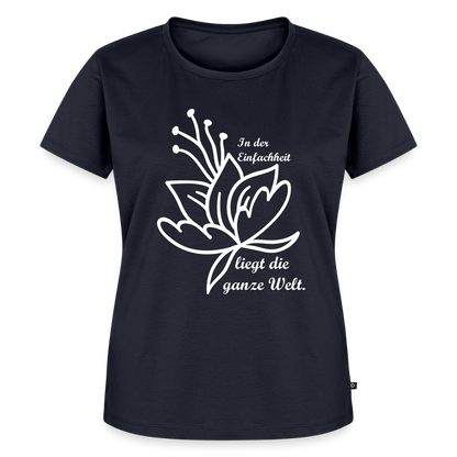 Frauen Premium T-Shirt - Navy
