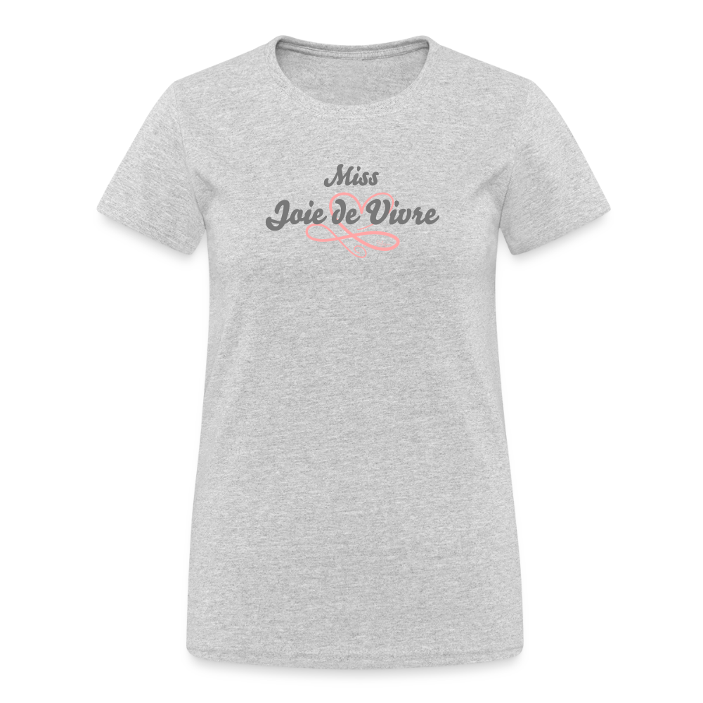 Frauen Heavy T-Shirt - Grau meliert