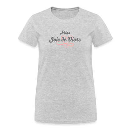 Frauen Heavy T-Shirt - Grau meliert