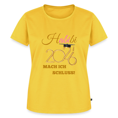 Frauen Premium T-Shirt - Gelb