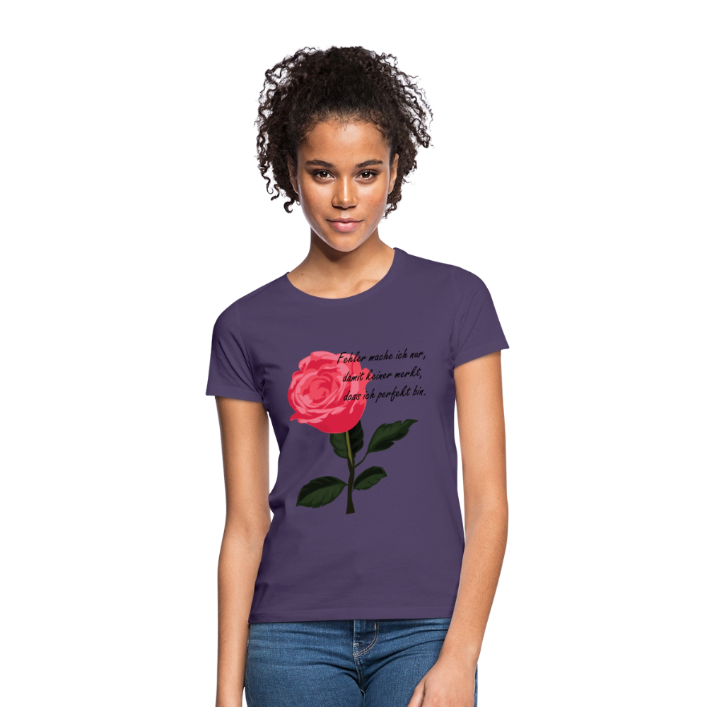 Women's T-Shirt - Dunkellila