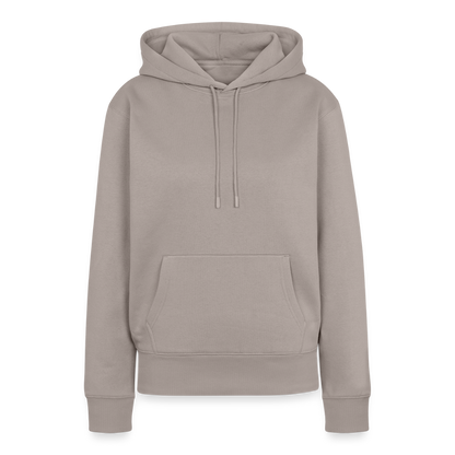 Frauen Premium Hoodie - Taupe