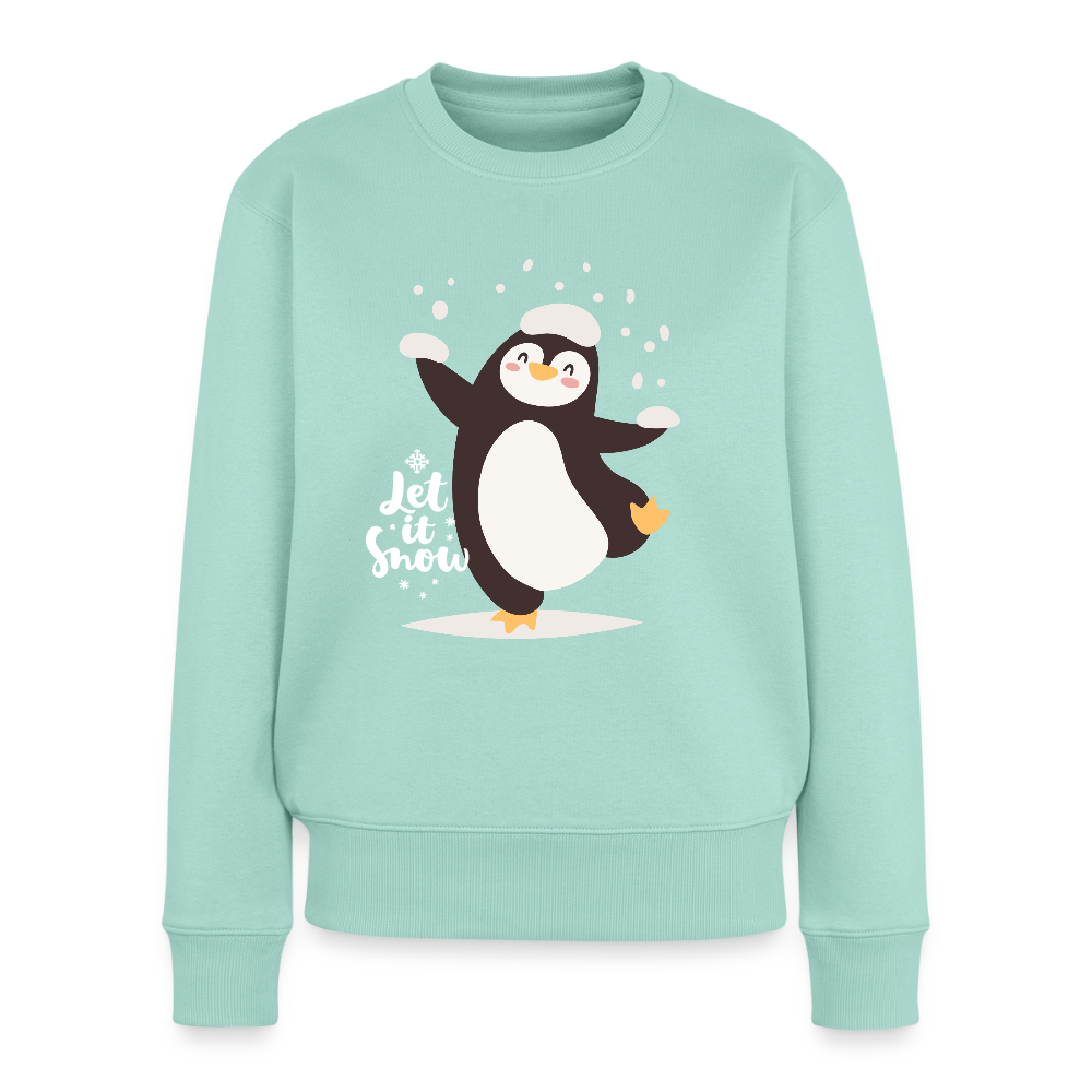 Frauen Premium Pullover - Mint 