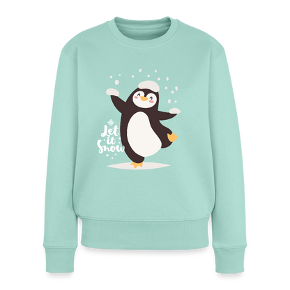 Frauen Premium Pullover - Mint 