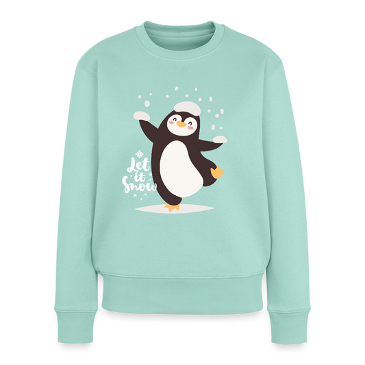 Frauen Premium Pullover - Mint 