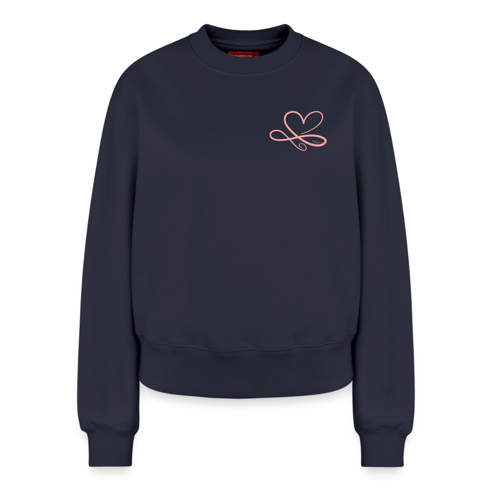Relaxed Frauen Organic Sweatshirt - Navy