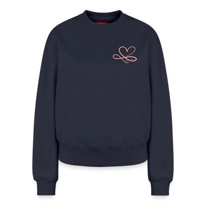 Relaxed Frauen Organic Sweatshirt - Navy