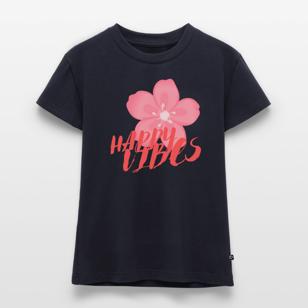 SLIM FIT Frauen Organic T-Shirt - Navy