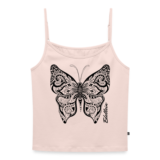 Frauen Spaghetti Tank Top - Puderrosa