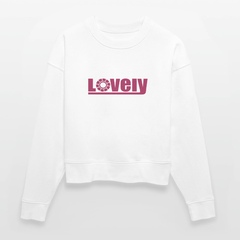 Stanley/Stella Cropped Frauen Bio-Sweatshirt CROPSTER - Weiß