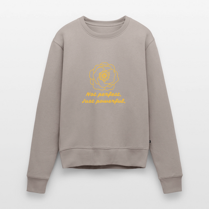 Frauen Premium Pullover - Taupe