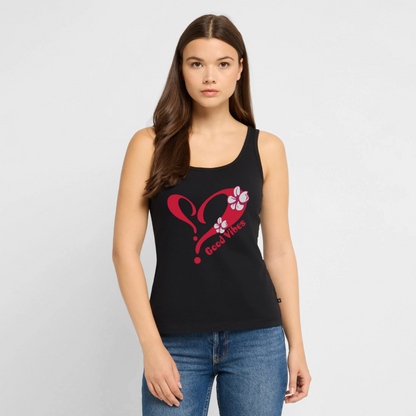 Frauen Premium Tank Top - Schwarz