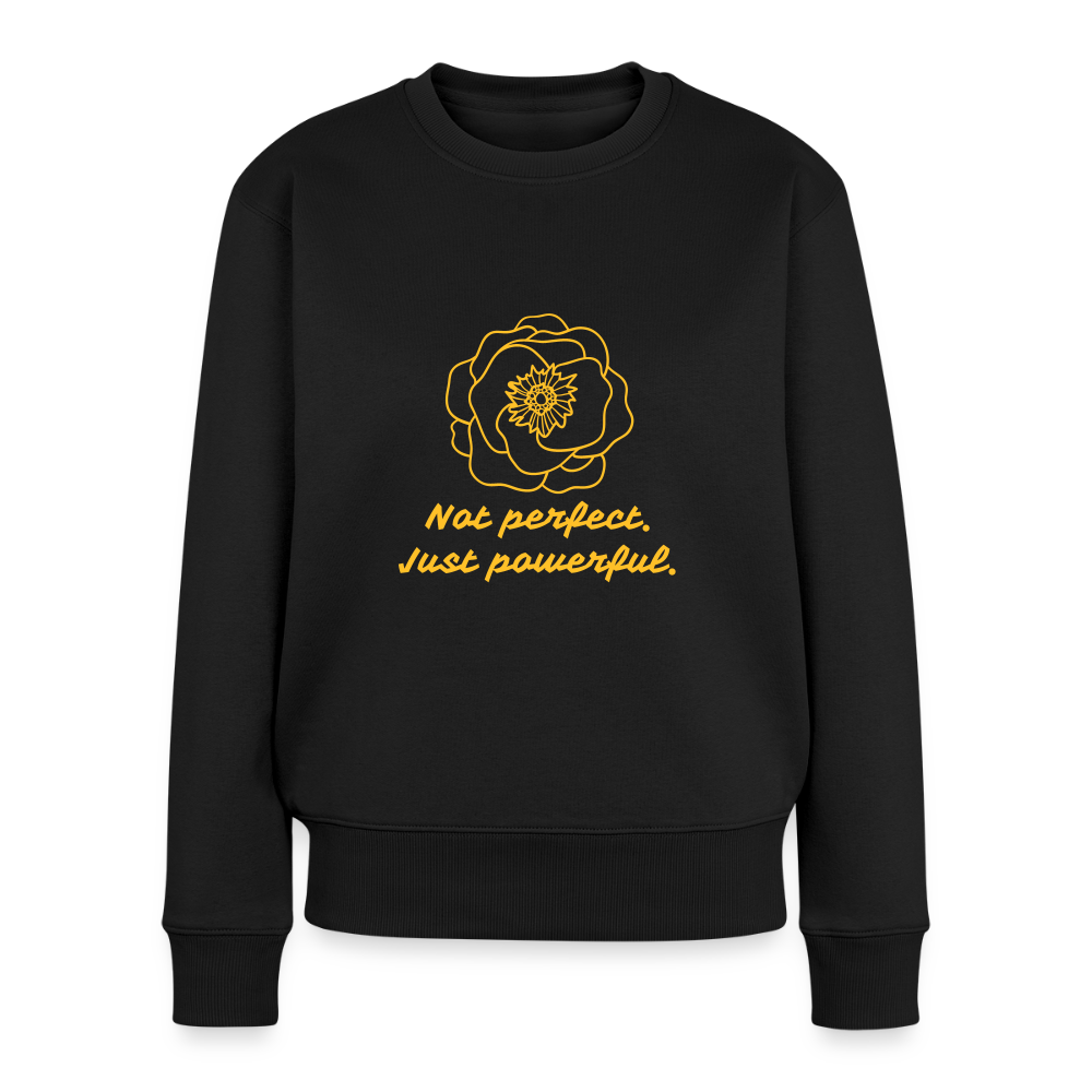 Frauen Premium Pullover - Schwarz