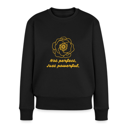 Frauen Premium Pullover - Schwarz