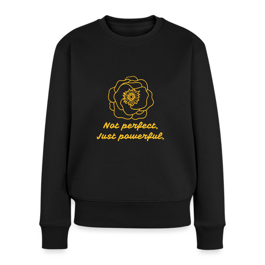 Frauen Premium Pullover - Schwarz