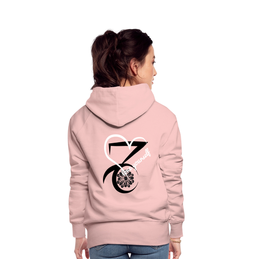 Frauen Premium Hoodie - Kristallrosa