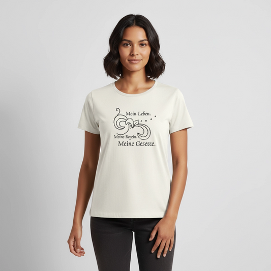 Frauen Premium T-Shirt - Naturweiß