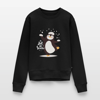 Frauen Premium Pullover - Schwarz