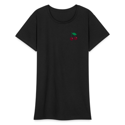 Frauen Gildan Heavy T-Shirt - Schwarz